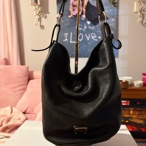 Dooney & Bourke Black Leather Shoulder Bag